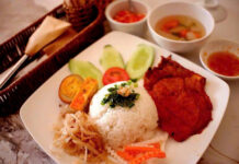 Thưởng thức cơm tấm Long Xuyên giữa lòng phố Bảo Lộc