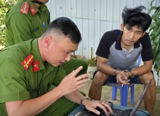 Phường B’Lao: Chồng lái ô tô rượt đuổi, dùng xà beng đập phá taxi chở vợ trên Quốc lộ 20