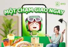 RyO – Ứng dụng đặt đồ ăn & gọi xe được nhiều khách hàng tin dùng