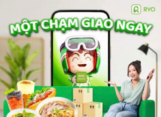 RyO – Ứng dụng đặt đồ ăn & gọi xe được nhiều khách hàng tin dùng
